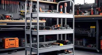 The SHUTER 3-Tier Tool Trolley, A Perfect Blend of Strength