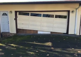 Damaged Garage Door Tracks