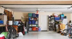 Garage Door Organization Ideas
