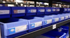 Storage Bins with Labels