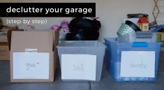 Decluttering Your Garage