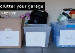 Decluttering Your Garage