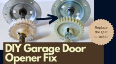 Garage Door Gear & Sprocket Assembly