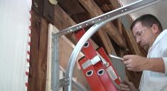 Garage Door Rail Assembly