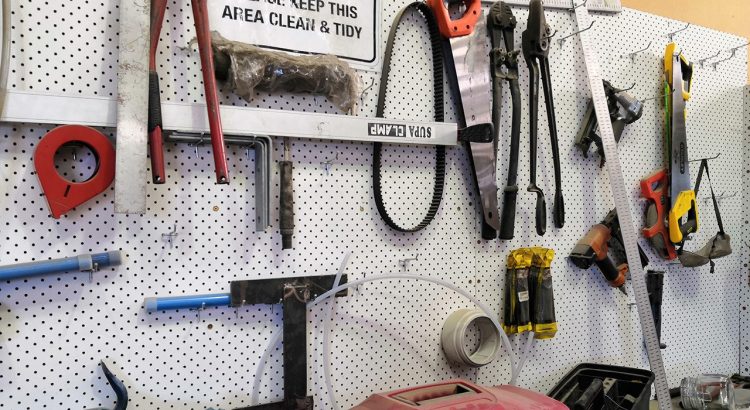 Pegboard for Tools