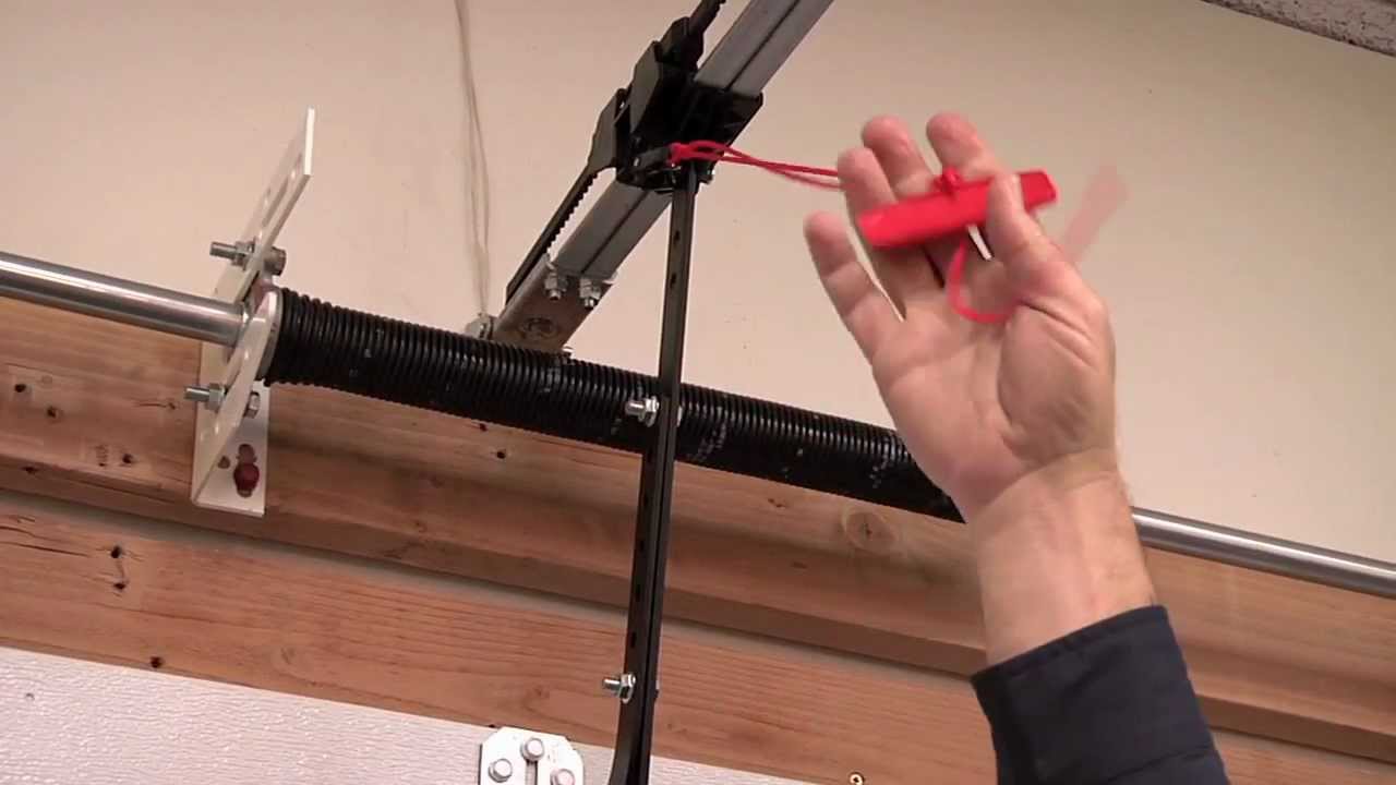 Cord Pulls on Garage Doors