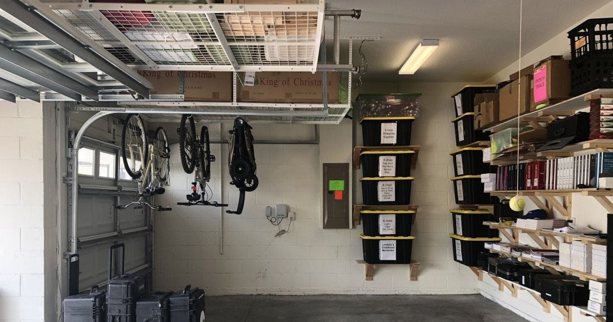 Garage Makeover on a Budget