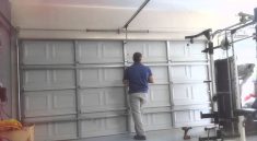 How to Fix a Garage Door Strut