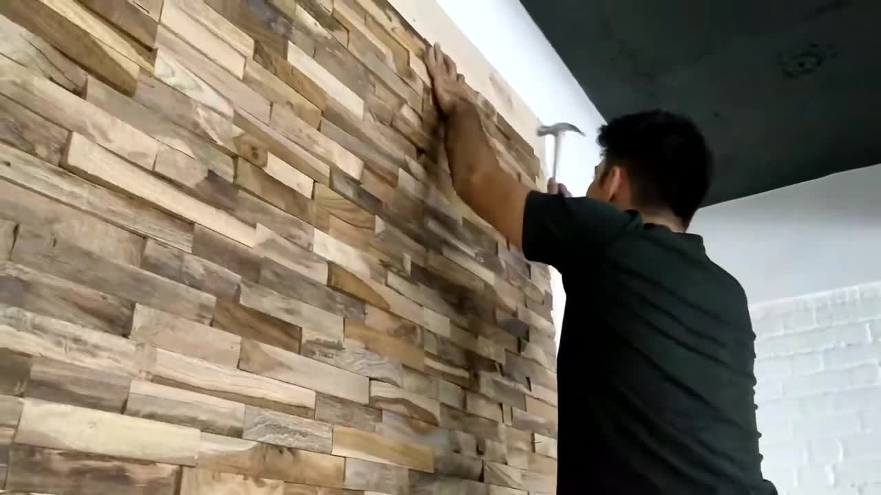 Faux Wood Panels