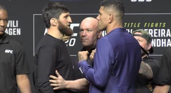 Tension Explodes at UFC 320 Press Conference Ankalaev and Pereira Nearly Come to Blows